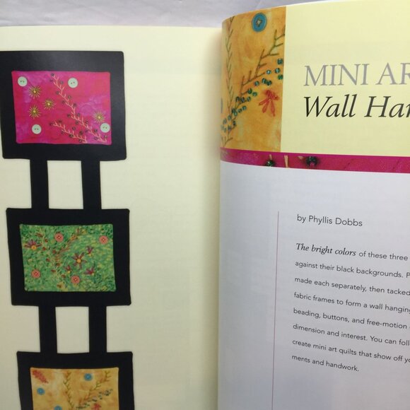 2004 When Quilt Designers Think Small 20 Innovative Projects Decorate Paperback - Picture 10 of 15